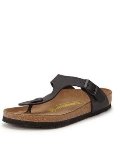 Birkenstock Gizeh Black Toe Post Sandals Birkenstock Gizeh Black Toe Post Sandals
